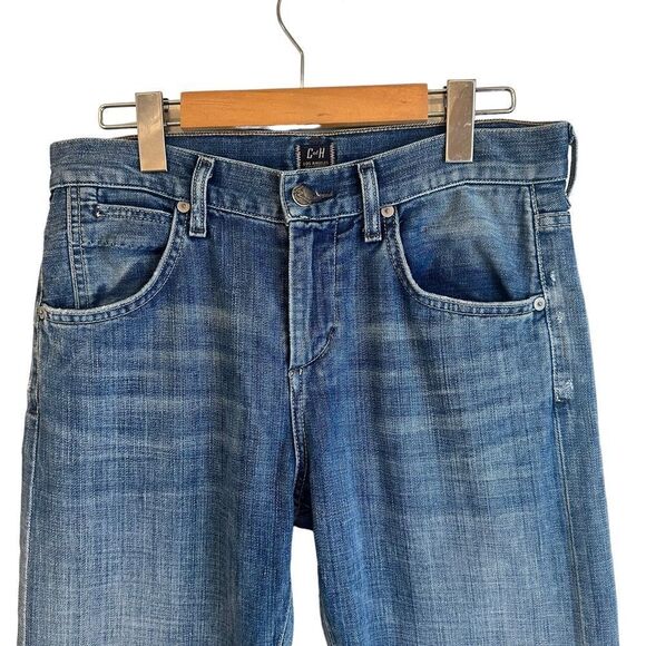 Citizens of Humanity Daisy Relaxed Tapered Leg Medium Wash Jeans Size 25 - Picture 4 of 9